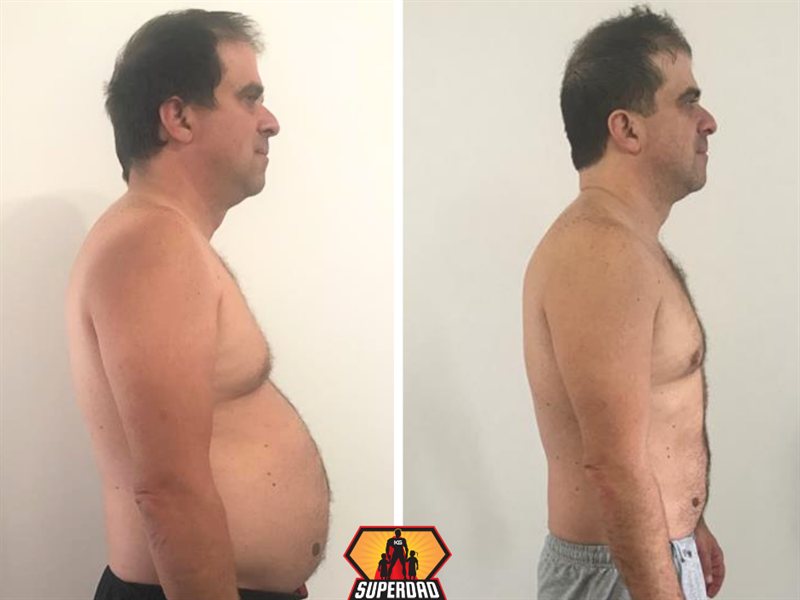 Guillaume — transformation, perte de 54 lbs