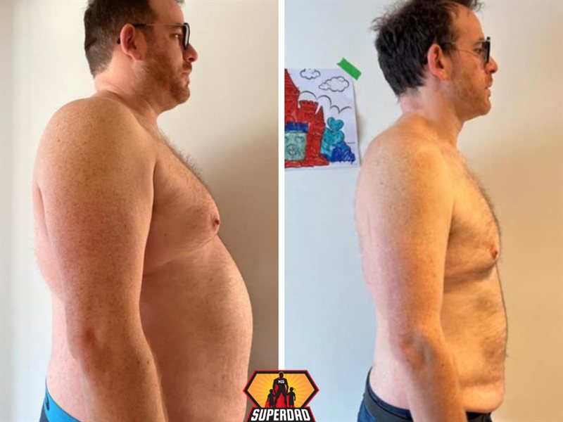 Guillaume — transformation, perte de 40 lbs