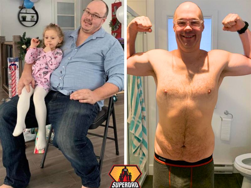 Jean-Roch — transformation, perte de 28 lbs