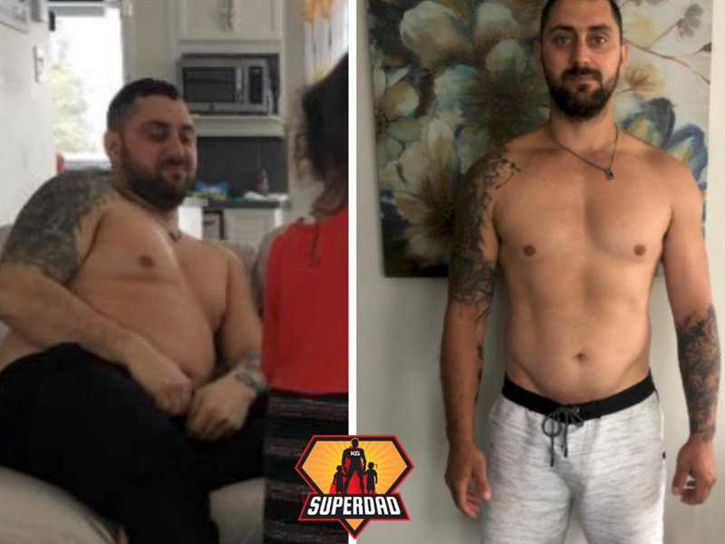 Philippe — transformation, perte de 52 lbs